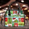 Grinch Christmas Leather Bag, Grinch Lover Handbag, Custom Leather Bag, Woman Shoulder Bag, Crossbody Bag, Shopping Bag, Handmade Bag 1 Grinch Christmas Leather Bag, Grinch Lover Handbag, Custom Leather Bag, Woman Shoulder Bag, Crossbody Bag, Shopping Bag, Handmade Bag -Jewellery Soldes Boutique il fullxfull.4318159986 4d6d
