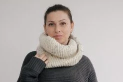 Knit Scarf White, Neck Warmer, Christmas Gift For Her, Hand Knit Cowl, Soft Wool Scarf, Hand Knit Wool Scarf, Stocking Stuffer For Women 17 Knit Scarf White, Neck Warmer, Christmas Gift For Her, Hand Knit Cowl, Soft Wool Scarf, Hand Knit Wool Scarf, Stocking Stuffer For Women -Jewellery Soldes Boutique il fullxfull.4323346251 jp6z