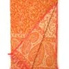 Reversible Floral Orange & Cream Wool Shawl - Mum Christmas Gift - Paisley Yak Wool Shawl Travel Accessories - Tibetan Meditation Shawl -Jewellery Soldes Boutique il fullxfull.4324082608 p2b9