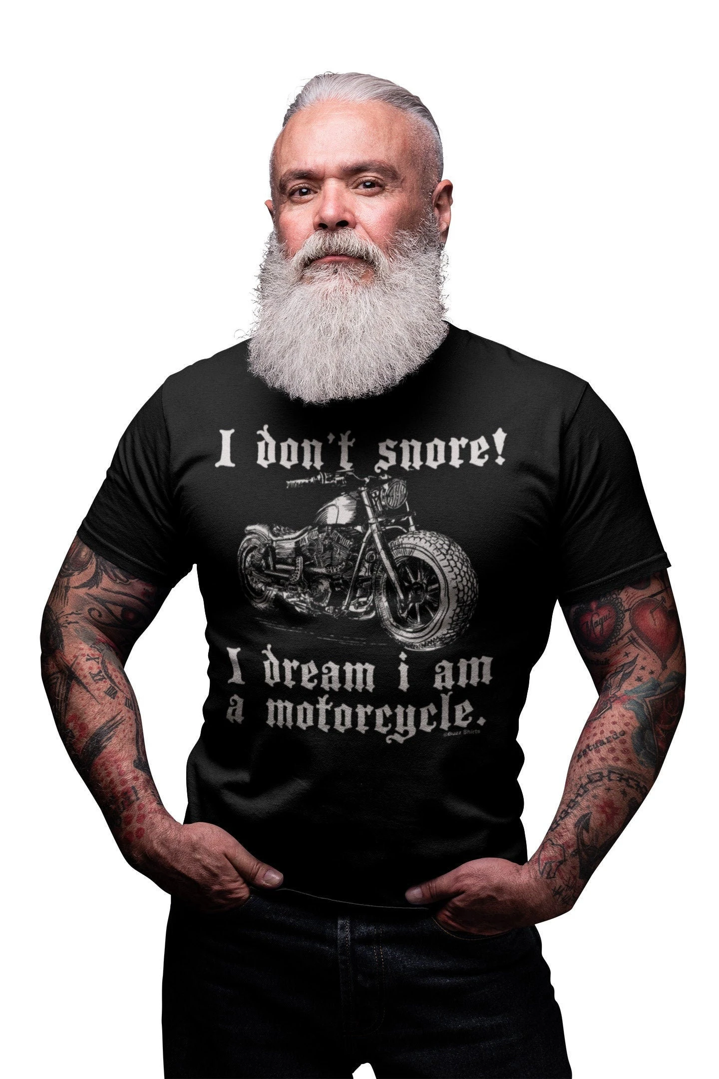 Eco Friendly Mens Biker T-Shirt Fathers Day, I Don't Snore I Dream I Am A Motorcycle, Organic Stanley Stella Christmas Or Birthday Gift 3 Eco Friendly Mens Biker T-Shirt Fathers Day, I Don't Snore I Dream I Am A Motorcycle, Organic Stanley Stella Christmas Or Birthday Gift