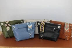 Shoulder Bag Leather For Women, Leather Shoulder Bag, Crossbody Bag Belt Bag With Strap, Christmas Gift