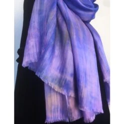 100% Boho Silk Scarf Ombre Scarf Mix Of Copper, Purple, Blue Silk Scarf For Hair Loss Gift For Women Neck Scarf Christmas Gift For Teacher -Jewellery Soldes Boutique il fullxfull.4337233658 izhw