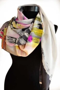 Hand Painted Silk Scarf/Abstract Silk Shawl/Painting Scarf/Luxury Shawl/Casual Silk Shawl/Painting On Silk/Silk Gift/Christmas Gift/S0200 9 Hand Painted Silk Scarf/Abstract Silk Shawl/Painting Scarf/Luxury Shawl/Casual Silk Shawl/Painting On Silk/Silk Gift/Christmas Gift/S0200 -Jewellery Soldes Boutique il fullxfull.435932825 7vha