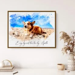 Custom Water Color Portrait From Dog Photo, Water Color Painting Portrait, Dog Owner Gift, Christmas Gift, Pet Portrait, Digital Art Print 19 Custom Water Color Portrait From Dog Photo, Water Color Painting Portrait, Dog Owner Gift, Christmas Gift, Pet Portrait, Digital Art Print -Jewellery Soldes Boutique il fullxfull.4363778997 n402