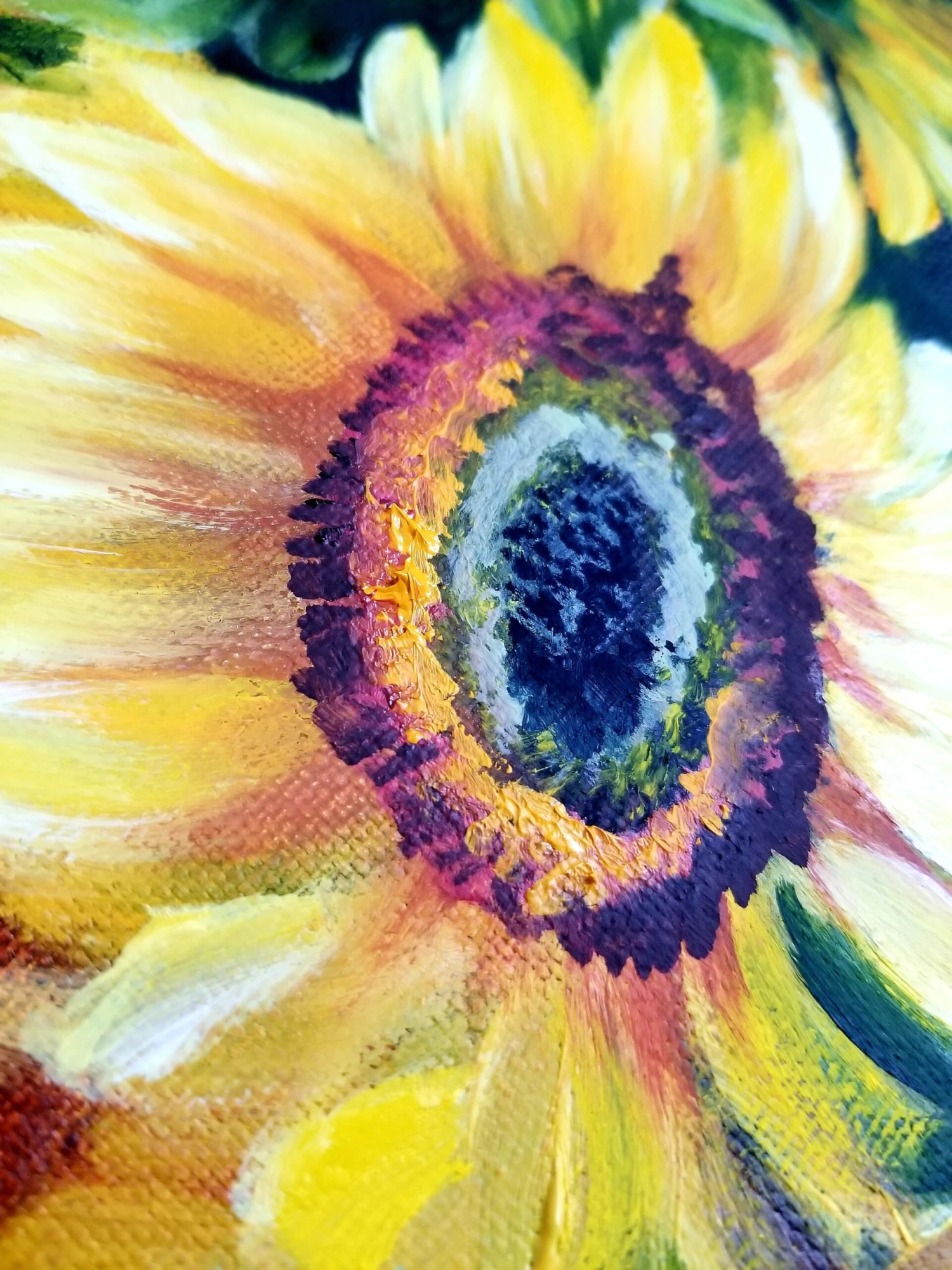 Sunflowers In A Pot. Oil Painting On Canvas. Christmas Gift. New Year Gift. Floral Painting For Living Room. Room Accent. Gift For Her. 9 Sunflowers In A Pot. Oil Painting On Canvas. Christmas Gift. New Year Gift. Floral Painting For Living Room. Room Accent. Gift For Her. - Image 7