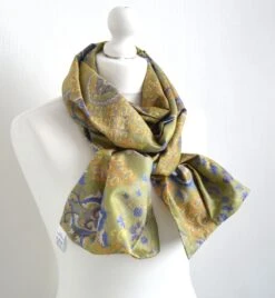 Green Yellow Lilac Upcycled Sari Silk Scarf - Boho Eco Friendly Autumn Fall Winter Womens Silk Scarf - Boho Christmas Best Friend Gift 15 Green Yellow Lilac Upcycled Sari Silk Scarf - Boho Eco Friendly Autumn Fall Winter Womens Silk Scarf - Boho Christmas Best Friend Gift -Jewellery Soldes Boutique il fullxfull.4406793231 7zsr