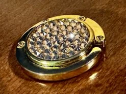 Luxury Handbag Hook Bedazzled With Swarovski Golden Shadow, Elegant Holder Diamond Bag Hanger | Birthday Gift For Her Mom Christmas 18 Luxury Handbag Hook Bedazzled With Swarovski Golden Shadow, Elegant Holder Diamond Bag Hanger | Birthday Gift For Her Mom Christmas -Jewellery Soldes Boutique il fullxfull.4416425779 8i5i