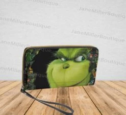 Grinch Christmas Leather Bag, Grinch Lover Handbag, Custom Leather Bag, Woman Handbag, Personalized Bag, Shopping Bag, Handmade Bag -Jewellery Soldes Boutique il fullxfull.4418464821 rtst