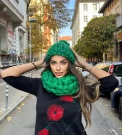 Super Chunky Infinite Scarf. Chunky Knit Hat. Oversize Snood Scarf Hat Set. Chunky Merino Cowl. Big Yarn Hat. Christmas Gift. Gift For Her. 14 Super Chunky Infinite Scarf. Chunky Knit Hat. Oversize Snood Scarf Hat Set. Chunky Merino Cowl. Big Yarn Hat. Christmas Gift. Gift For Her. -Jewellery Soldes Boutique il fullxfull.4419005109 g0qa