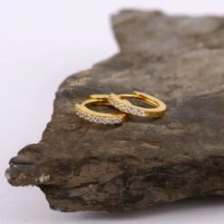 Huggie Hoop Earrings Set, Gold Huggie Hoop Earrings Set, Silver Dainty Hoop Earrings Set For Multiple Piercings, Christmas Gift Earrings Set -Jewellery Soldes Boutique il fullxfull.4424100782 10mm