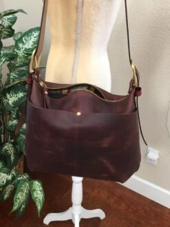 Large Borla “Twelve Days Of Christmas” Holiday Bag, Italian Veg Tan Distressed Brown. -Jewellery Soldes Boutique il fullxfull.4438945916 4cf9