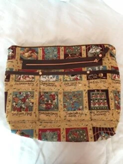 Large Borla “Twelve Days Of Christmas” Holiday Bag, Italian Veg Tan Distressed Brown. -Jewellery Soldes Boutique il fullxfull.4438946958 pjio