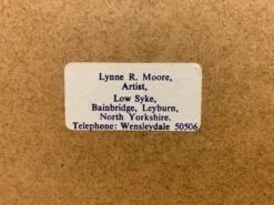 1980's Original Watercolour Painting Of A Winter Landscape - By Lynne R. Moore - English Countryside Snowy Snow Christmas Framed Artwork -Jewellery Soldes Boutique il fullxfull.4468741056 4quj