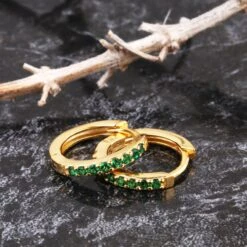 Huggie Hoop Earrings Set, Gold Huggie Hoop Earrings Set, Silver Dainty Hoop Earrings Set For Multiple Piercings, Christmas Gift Earrings Set -Jewellery Soldes Boutique il fullxfull.4471456923 r29d