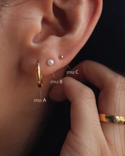 NEW ITEM! Everyday Mini Pearl Earrings Set, Everyday Earrings Gift Set, Valentine's Gift, Earring Set, Christmas Gift, Gift For Her 13 NEW ITEM! Everyday Mini Pearl Earrings Set, Everyday Earrings Gift Set, Valentine's Gift, Earring Set, Christmas Gift, Gift For Her -Jewellery Soldes Boutique il fullxfull.4484861708 9w1c