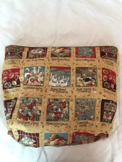 Large Borla “Twelve Days Of Christmas” Holiday Bag, Italian Veg Tan Distressed Brown. -Jewellery Soldes Boutique il fullxfull.4486293357 jwhx