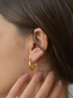 18K Gold Filled Smooth Twisted Hoop Dangle Earrings ・ Non Tarnish Jewelry Waterproof Earrings Christmas Jewelry For Woman Best Gift For Her 15 18K Gold Filled Smooth Twisted Hoop Dangle Earrings ・ Non Tarnish Jewelry Waterproof Earrings Christmas Jewelry For Woman Best Gift For Her -Jewellery Soldes Boutique il fullxfull.4506240336 h30k