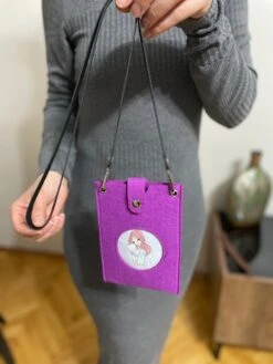 Felt Crossbody Handbag For Women,Felt Hand Bag, Felt Purse, Shoulder Bag,Women Bag,Felt Bag, Tote Handbag, Crossbody Bag, Christmas Gift