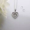 Christmas Special Price - Cremation Ashes Floating Heart Necklace -Jewellery Soldes Boutique il fullxfull.4561199196 mm1j
