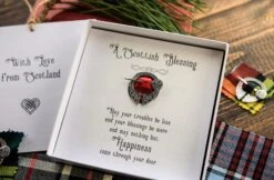 A Scottish Blessing Shawl Pin & Handmade Card Unique Scottish Gift Love Friendship Good Luck Gift Wedding Gift Blessing Christmas Gift -Jewellery Soldes Boutique il fullxfull.4582711053 9huf