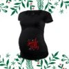 Christmas Jingle Belly Maternity Or Non Maternity DARK Pregnancy Top With Stars MMAT-008-D -Jewellery Soldes Boutique il fullxfull.4614695957 41pq