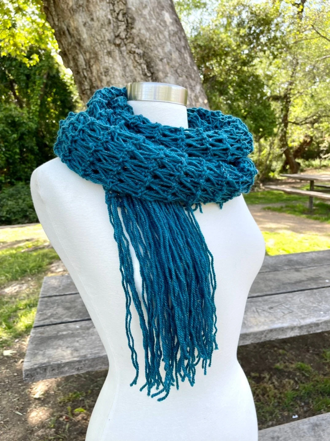 Christmas Gift, ChrisHand Knitted Scarf With Long Fringes, Handmade Scarf Women, Gift For Sister, Long Comfy Wrap, Super Soft Knit Scarf 3 Christmas Gift, ChrisHand Knitted Scarf With Long Fringes, Handmade Scarf Women, Gift For Sister, Long Comfy Wrap, Super Soft Knit Scarf
