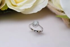 Christmas Special Price - Cremation Ashes & Memorial Halo Ring 'Roxanne' -Jewellery Soldes Boutique il fullxfull.4750694721 2o98