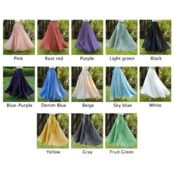 Custom Size Cotton Linen Skirt Soft And Flowing Linen Skirt Travel Skirt Beach Skirt Gift For Her Light Green Christmas Gift -Jewellery Soldes Boutique il fullxfull.4767722056 gytu