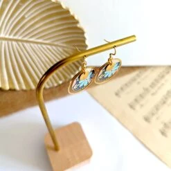 Women's Boho Earrings, Flower And Leaf Jewelry, Women's Christmas Gift, Boho Chic Jewelry, Handmade, Gift For Her, Flower Jewelry -Jewellery Soldes Boutique il fullxfull.4797977311 1p2a