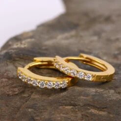 Hoop Earrings Gift Set For Multiple Piercings, Gold Small Huggie Hoop Earrings, Earring Stacking Set, Tiny Silver Christmas Gift Earring Set -Jewellery Soldes Boutique il fullxfull.4812998840 og99