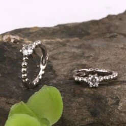 Hoop Earrings Gift Set For Multiple Piercings, Gold Small Huggie Hoop Earrings, Earring Stacking Set, Tiny Silver Christmas Gift Earring Set -Jewellery Soldes Boutique il fullxfull.4861271505 gkim