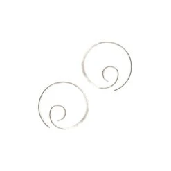 Christmas Sale - Spiral Hoop Earrings - Sterling Silver Hoop Earrings - Gold Spiral Earrings -Jewellery Soldes Boutique il fullxfull.4913041929 e5zi