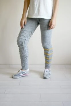 Gray Knitted Stretch Yellow ZigZag Leggings, Leggings For Women, Clothing Gift, Christmas Gifts, Gift For Her, Gift For Women 11 Gray Knitted Stretch Yellow ZigZag Leggings, Leggings For Women, Clothing Gift, Christmas Gifts, Gift For Her, Gift For Women -Jewellery Soldes Boutique il fullxfull.491572095 kyhx