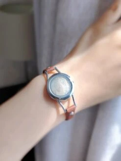 Dog Fur Bracelet, Real Leather Bracelet, Pet Hair Bracelet, Pet Fur Keepsake, Photo Bracelet, Dog Memorial, Christmas Gift For Pet Loss