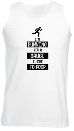 I'm Running For A Cause I Have To Poop Funny Cause Mens Vest Vests Gym Workout Exercise Yoga Unisex Gift Joke Top Christmas Dad Father Top 8 I'm Running For A Cause I Have To Poop Funny Cause Mens Vest Vests Gym Workout Exercise Yoga Unisex Gift Joke Top Christmas Dad Father Top -Jewellery Soldes Boutique il fullxfull.4979970287 ole4