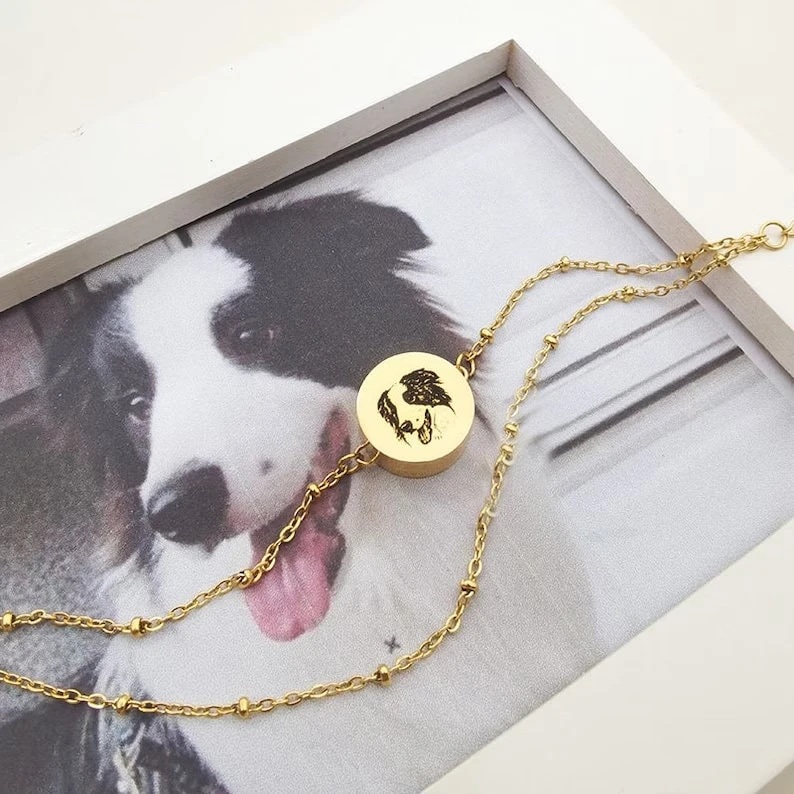 Custom Dog Fur Bracelet, Pet Hair Keepsake, Hair Locket Bracelet, Pet Fur Memorial, Pet Memorial, Personalized Dog Jewelry, Christmas Gift 7 Custom Dog Fur Bracelet, Pet Hair Keepsake, Hair Locket Bracelet, Pet Fur Memorial, Pet Memorial, Personalized Dog Jewelry, Christmas Gift - Image 5