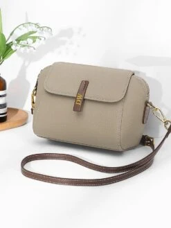 Genuine Leather Women Cross-body Phone Bag Small Shoulder Bag Handbag Messenger Bag Purse Wallet Gift For Her Birthday Christmas Party Gift