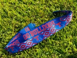 Louisiana Tech GO BULLDOGS - Adjustable Purse Strap, Licensed, Stadium Approved, Game Day, Patterned, Graduation, Christmas Gift, Clear Bag