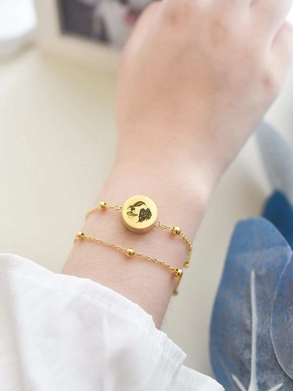 Custom Dog Fur Bracelet, Pet Hair Keepsake, Hair Locket Bracelet, Pet Fur Memorial, Pet Memorial, Personalized Dog Jewelry, Christmas Gift 10 Custom Dog Fur Bracelet, Pet Hair Keepsake, Hair Locket Bracelet, Pet Fur Memorial, Pet Memorial, Personalized Dog Jewelry, Christmas Gift - Image 8