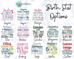 Personalized Stuffed Animal Completely Customizable Baby Shower New Baby Baptism Adoption Christmas Birthday Gift -Jewellery Soldes Boutique il fullxfull.5056857492 rapw