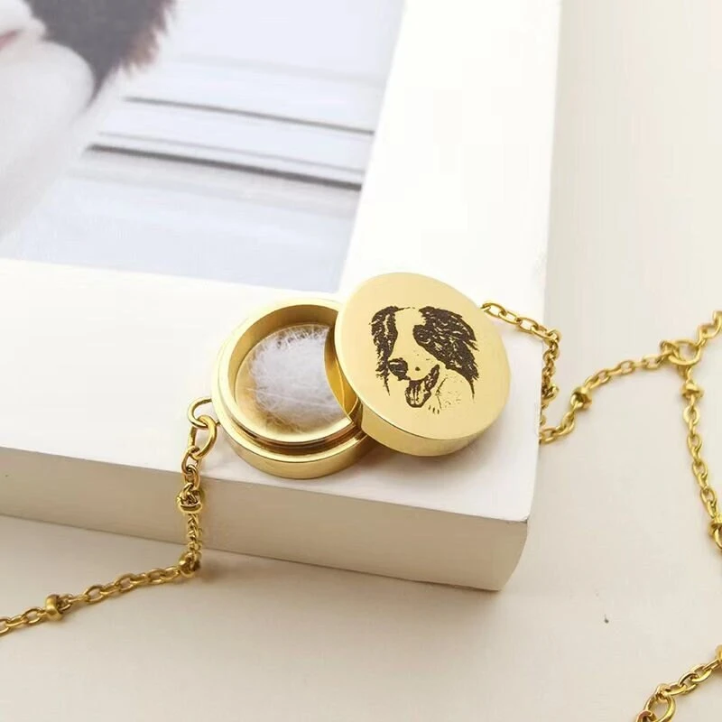 Custom Dog Fur Bracelet, Pet Hair Keepsake, Hair Locket Bracelet, Pet Fur Memorial, Pet Memorial, Personalized Dog Jewelry, Christmas Gift 5 Custom Dog Fur Bracelet, Pet Hair Keepsake, Hair Locket Bracelet, Pet Fur Memorial, Pet Memorial, Personalized Dog Jewelry, Christmas Gift - Image 3