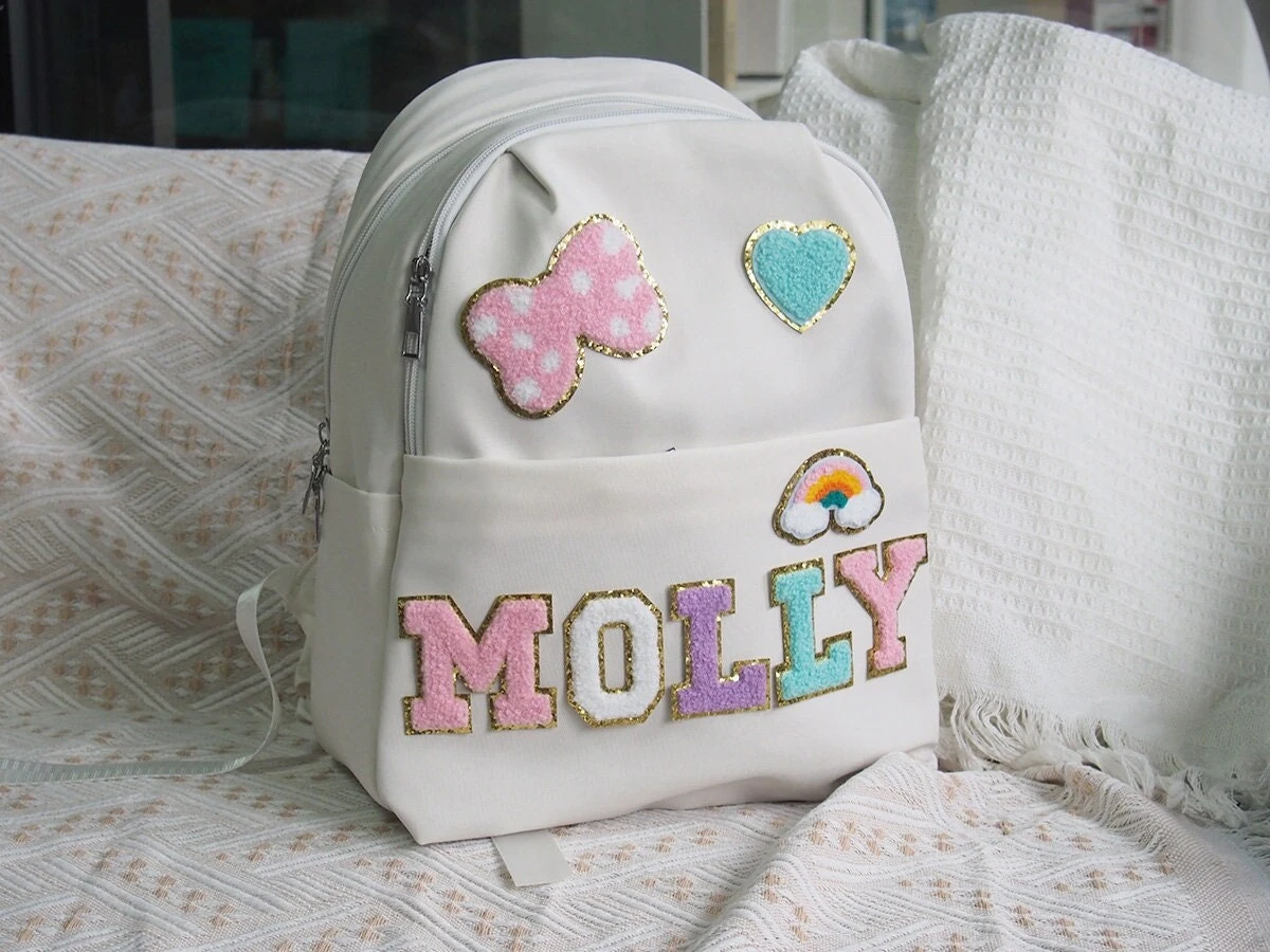 Personalized Backpack Back To School Cute Custom Small Backpack | Bookbags | Personalized School Bags| Toddler Christmas Gift For Kids 3 Personalized Backpack Back To School Cute Custom Small Backpack | Bookbags | Personalized School Bags| Toddler Christmas Gift For Kids