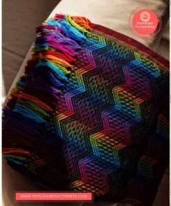 Christmas Gift - Alpaca Shawl Black Rainbow, Beautifully Peruvian Alpaca Scarf, Alpaca Scarf Wrap Shawl Winter, Scarf For Winter -Jewellery Soldes Boutique il fullxfull.5102358394 6hvv
