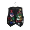 Vintage Patriotic Sequin USA Christmas Vest For Your Ugly Christmas Sweater Party (Size XL) 1 Vintage Patriotic Sequin USA Christmas Vest For Your Ugly Christmas Sweater Party (Size XL) -Jewellery Soldes Boutique il fullxfull.5111942550 33is