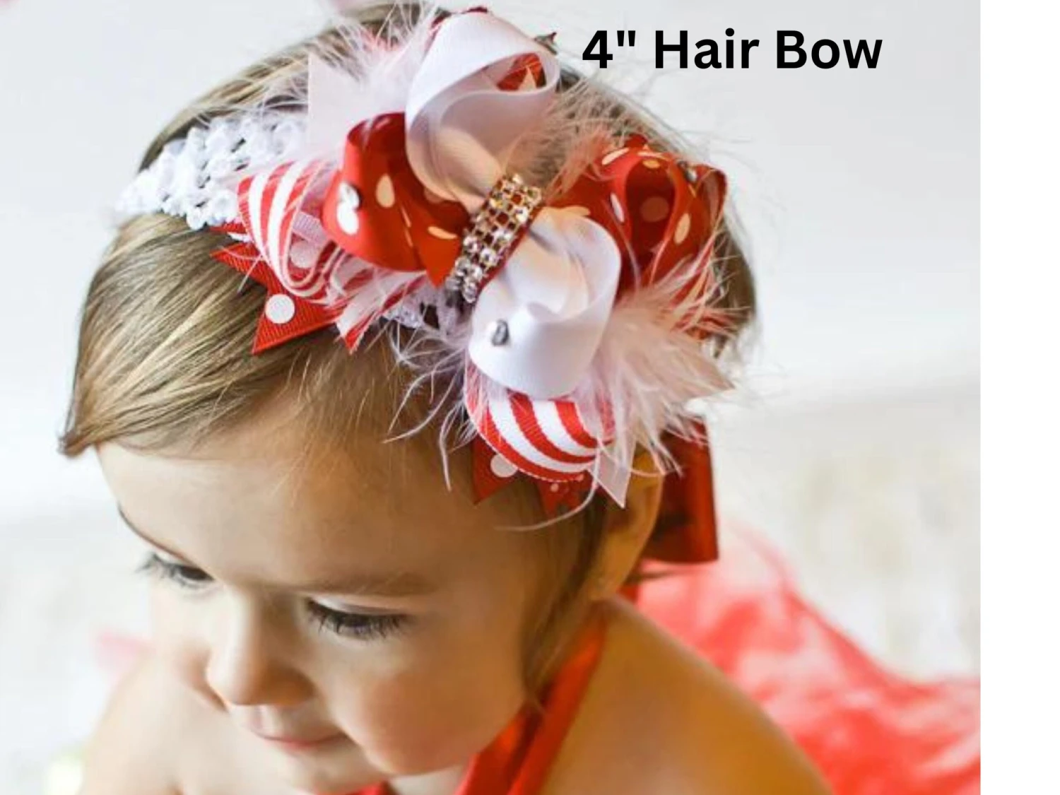 Over The Top Bows,Green And Red Baby Headband,Baby Headbands,Baby Headband,Christmas Headbands,Big Baby Bow,Girls Hair Bows,Christmas Bows 8 Over The Top Bows,Green And Red Baby Headband,Baby Headbands,Baby Headband,Christmas Headbands,Big Baby Bow,Girls Hair Bows,Christmas Bows - Image 6