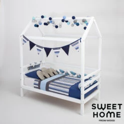 Montessori Bed Frame Toddler Room, Canopy House Bed For Girls Platform Bed For Toddler Bed Frame Double Bed Frame Christmas Gift For Boys -Jewellery Soldes Boutique il fullxfull.5147245444 nv52