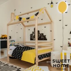 Montessori Bed Frame Toddler Room, Canopy House Bed For Girls Platform Bed For Toddler Bed Frame Double Bed Frame Christmas Gift For Boys -Jewellery Soldes Boutique il fullxfull.5147246104 fapk