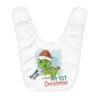 Personalized My 1st Christmas Baby Dino Fleece Baby Bib -Jewellery Soldes Boutique il fullxfull.5147565832 6z17