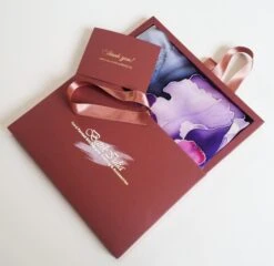 Silk Bandana Hand Painted Floral Square 100% Silk Scarf Women Handmade Personalized Unique Wedding Gift Birthday Christmas Gift For Her -Jewellery Soldes Boutique il fullxfull.5232030465 s442