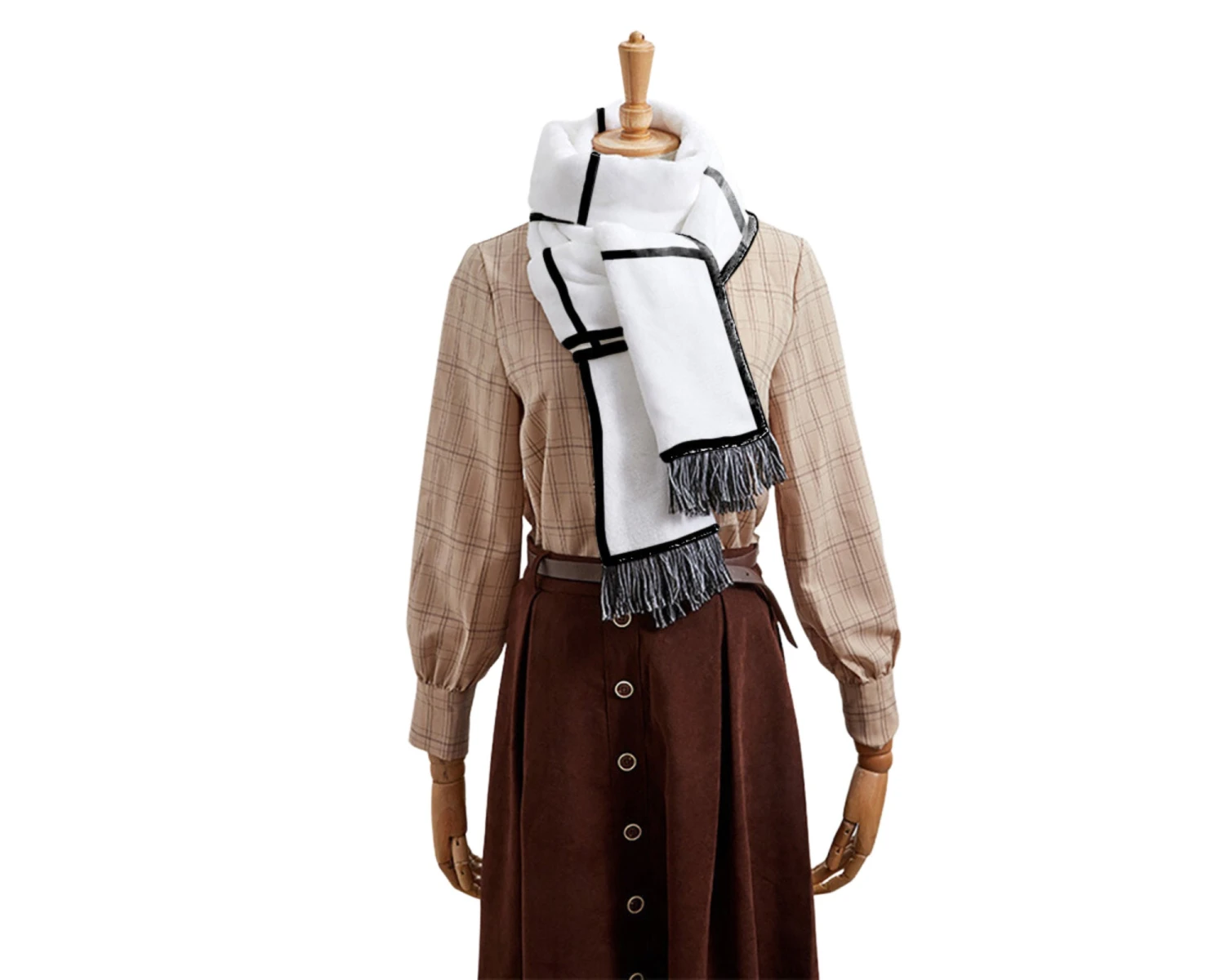 5x Pack Sublimation Panel Scarf Blanks | Custom Photo Panel Scarf | Polyester 6 Panels Scarf | Winter Panel Scarf For Christmas 6 5x Pack Sublimation Panel Scarf Blanks | Custom Photo Panel Scarf | Polyester 6 Panels Scarf | Winter Panel Scarf For Christmas - Image 4